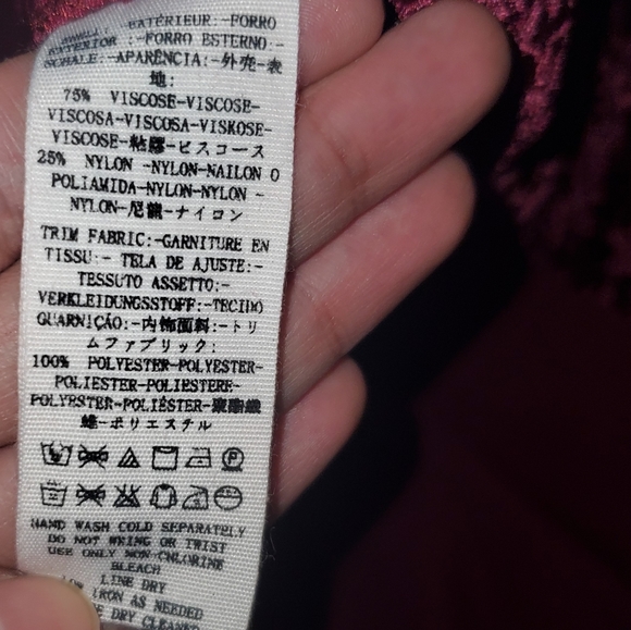 Free People Long Sleeve Velvet Mini Dress - Picture 8 of 8